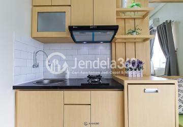 Kitchen Green Pramuka City Apartment 2BR Tower scarlet