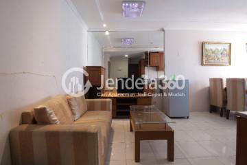 Living Room Sudirman Park Apartment 2BR Fully Furnished