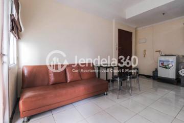 Living Room Sudirman Park Apartment 1BR View Garden