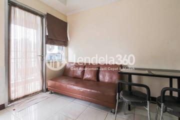 Living Room Sudirman Park Apartment 1BR View Garden