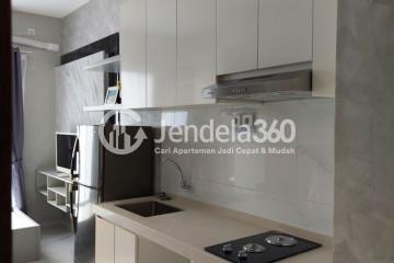 Kitchen Stylish Studio Apartment at Sky House BSD Apartment High Floor