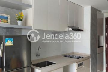 Kitchen Stylish Studio Apartment at Sky House BSD Apartment High Floor