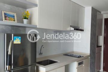 Kitchen Stylish Studio Apartment at Sky House BSD Apartment High Floor