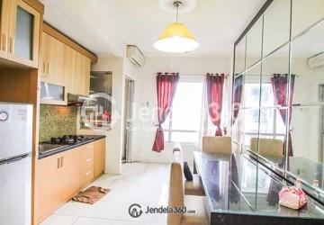 Living Room Sudirman Park Apartment 2BR View Pool&City (Selatan)