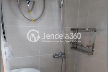 Bathroom Peaceful Studio Apartment High Floor with City View at Meikarta Apartment