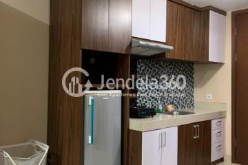 Kitchen Low Floor Studio Apartment with City View at U Residence Karawaci