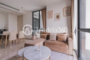 Living Room Izzara Apartment 1BR View City