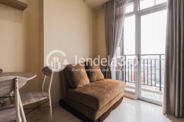 Living Room Well Furnished 2BR Apartment at Puri Orchard Apartment Tower Orange Groove