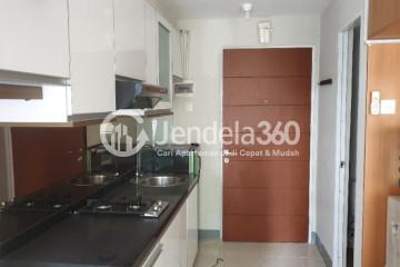 Kitchen Studio Apartment with City View at Taman Melati Margonda Apartment