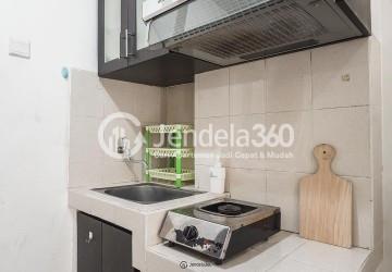 Kitchen 2BR Apartment with City View at Puri Park View Apartment