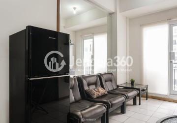 Living Room 2BR Apartment with City View at Puri Park View Apartment