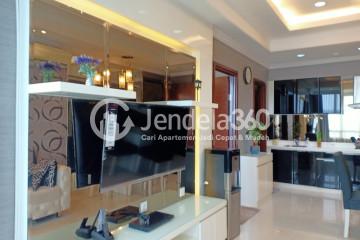 Living Room Kuningan City (Denpasar Residence) 1BR Fully Furnished