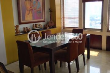 Dining Room Strategic Location 4BR Apartment High Floor with North-East View at Kintamani Condominium