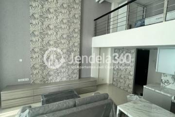 Living Room Lovely 1BR Apartment at Brooklyn Alam Sutera Apartment Low Floor