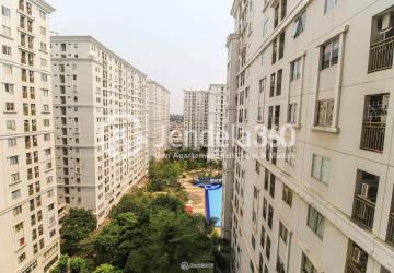 Balcony Kalibata City Green Palace 2BR Fully Furnished