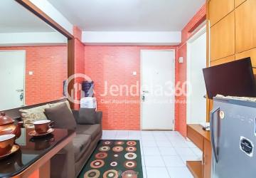 Living Room Elegant 2BR Apartment at Kalibata City Apartment Tower Borneo