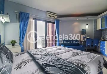 Bedroom Tamansari Semanggi Apartment Studio Fully Furnished