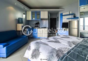 Bedroom Tamansari Semanggi Apartment Studio Fully Furnished