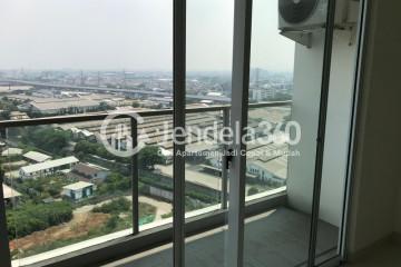 Balcony Modern Studio Apartment at Sedayu City Apartment Middle Floor