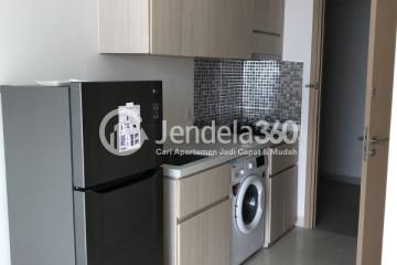 Kitchen Modern Studio Apartment at Sedayu City Apartment Middle Floor