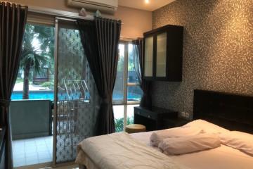 Bedroom Thamrin Residence Apartment 1BR View Pool