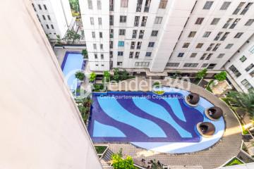 Balcony Bassura City Apartment 3BR Semi Furnished