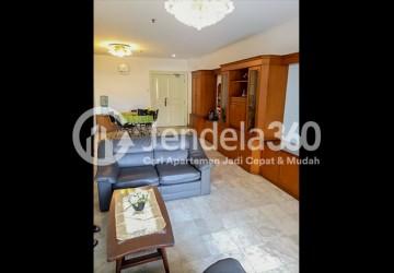 Living Room 3BR Mangga Dua Court Apartment at Low Floor