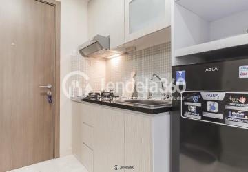 Kitchen Puri Orchard Apartment Studio Fully Furnished