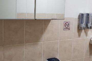 Bathroom 2BR Green Bay Pluit Apartment at Tower E