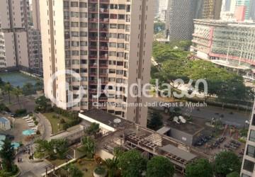 Balcony Taman Rasuna Apartment 2BR View City