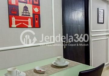 Dining Room Good Deal 2BR Apartment High Floor with City View (Utara) View at The Wave Apartment