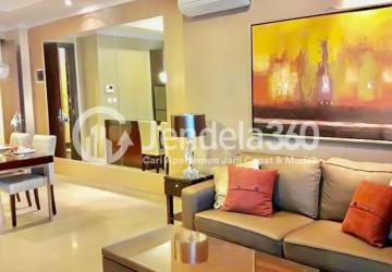 Living Room Residence 8 Senopati 1BR View city