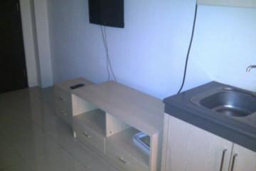 Kitchen Comfortable Studio Apartment at The Habitat Karawaci Apartment Low Floor