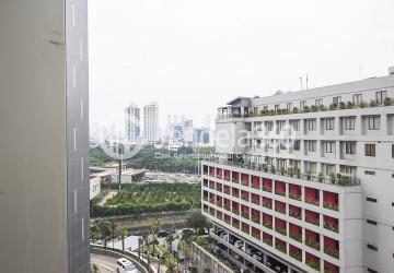 Balcony Taman Anggrek Residence 2BR Fully Furnished