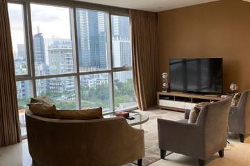 Living Room Ciputra World 2 Apartment 3BR View Pacific Place