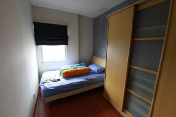 Bedroom High Floor 2BR Apartment with City View at Cosmo Mansion - Jakarta Residence Thamrin City