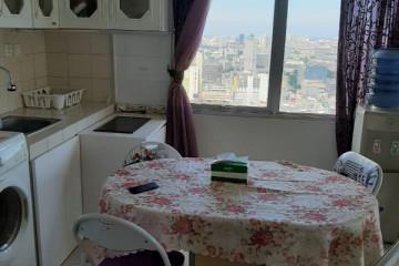 Dining Room 2BR Apartment with City View at Cosmo Terrace - Jakarta Residence Thamrin City