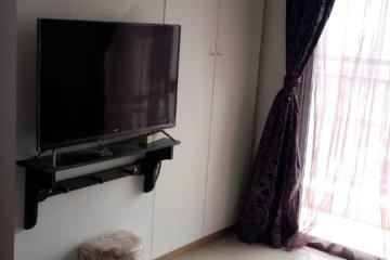 Living Room 2BR Apartment with City View at Cosmo Terrace - Jakarta Residence Thamrin City