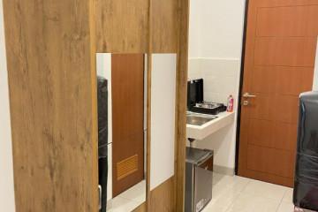 Bedroom Low Floor Studio Apartment with City View at EcoHome Citra Raya