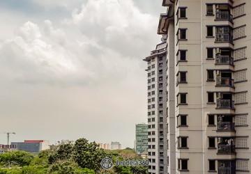 Balcony Mediterania Boulevard Kemayoran 2BR Tower 3