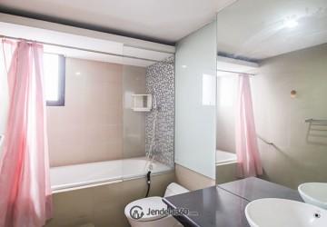 Bathroom Stylish 3BR Apartment at Park Royal Apartment Tower 2