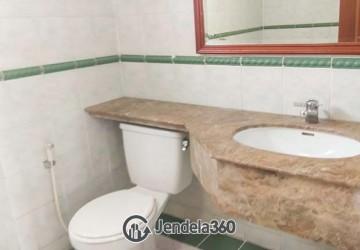 Bathroom High Floor 2BR Apartment with City View at Puri Casablanca Apartment