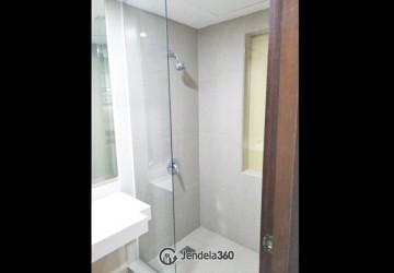 Bathroom Restful Studio Apartment High Floor with City View at U Residence Karawaci
