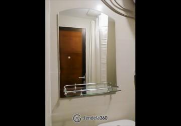 Bathroom Spacious 2BR Apartment Middle Floor with Pool View at Gateway Pasteur Apartment