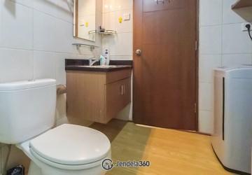 Bathroom High Floor 2BR Apartment with City view View at Thamrin Executive Residence