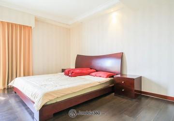 Bedroom 2BR Apartment with City View (Barat) View at Taman Anggrek Condominium Apartment