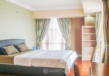 Bedroom Middle Floor 3BR Apartment with City View (Utara) View at Menteng Executive Apartment