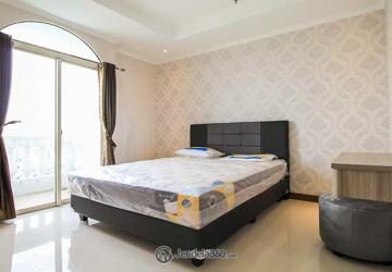 Bedroom 1BR Apartment with City View (Timur)  View at The Boulevard Apartment