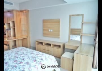 Bedroom Low Floor Studio Apartment with City View at U Residence Karawaci