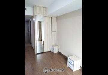 Bedroom Restful Studio Apartment High Floor with City View at U Residence Karawaci